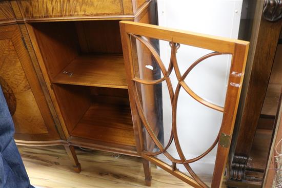 A Chinese hardwood tall cabinet W.65cm